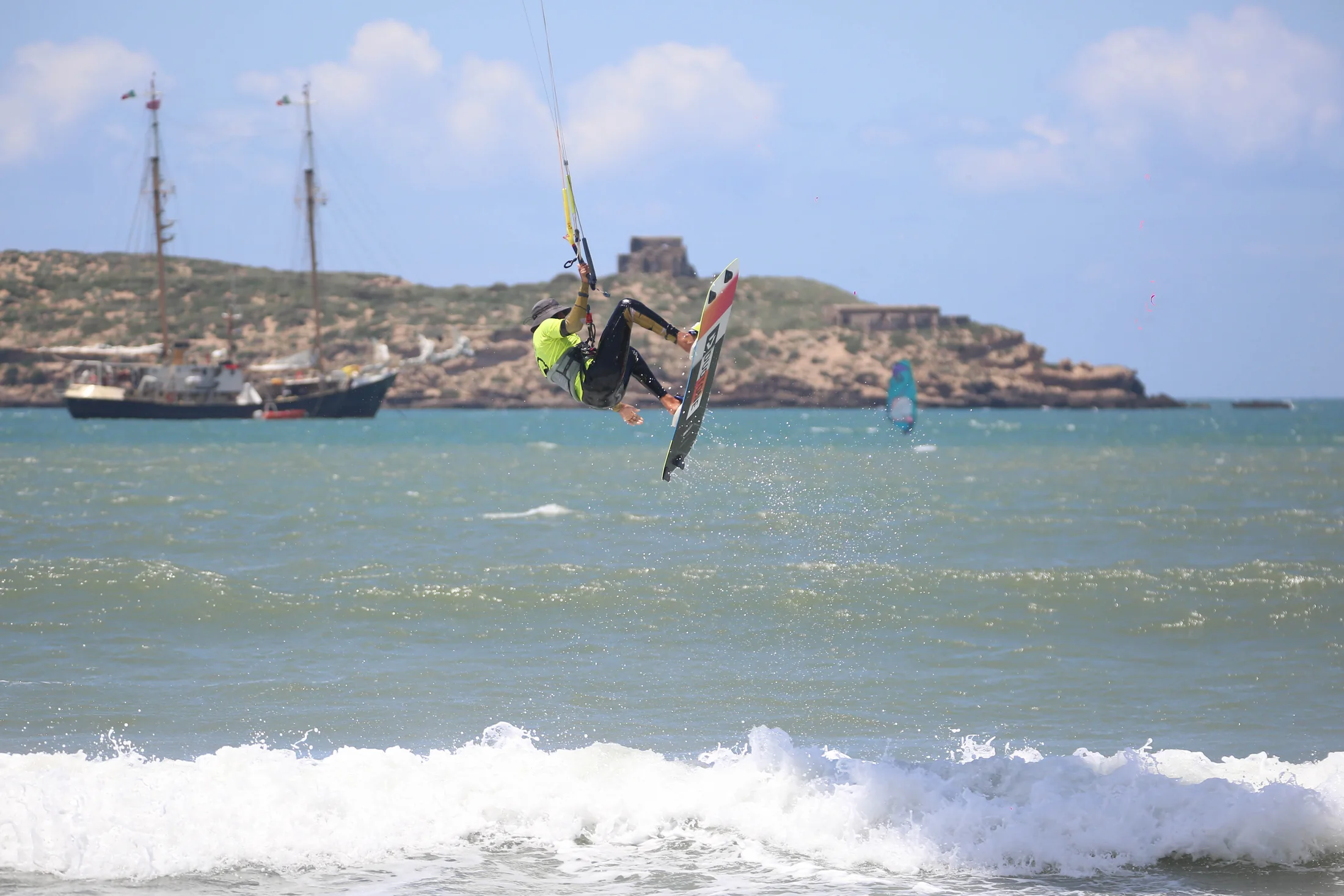 Downwind kitesurf à Essaouira - guide Kitesurf Essaouira
